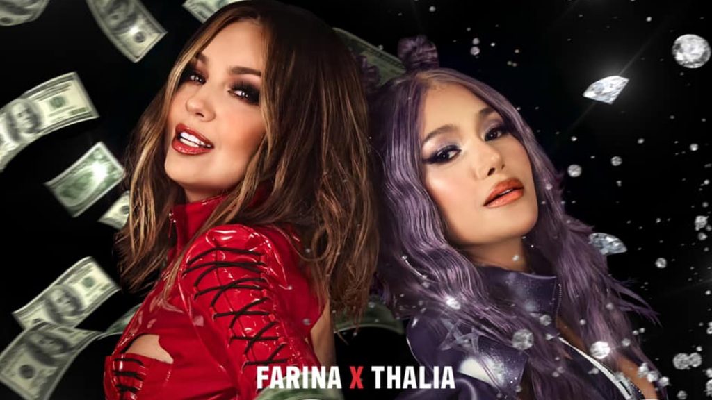 Farina y Thalía presentan "Ten Cuidao'" / Foto: @thalia - Facebook