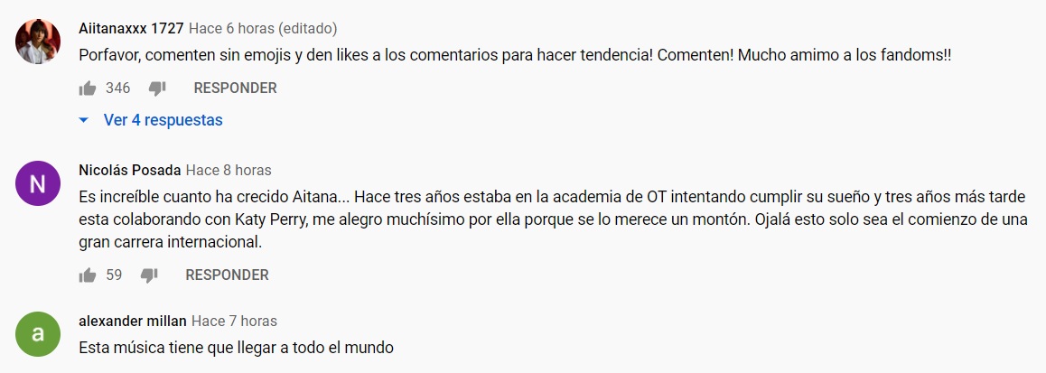 'Resilient' lo nuevo de Aitana y Katy Perry 1 FANS AITANA