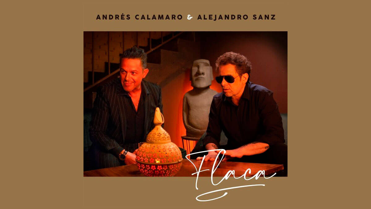 Andrés Calamaro y Alejandro Sanz se unen para una nueva versión de "Flaca"