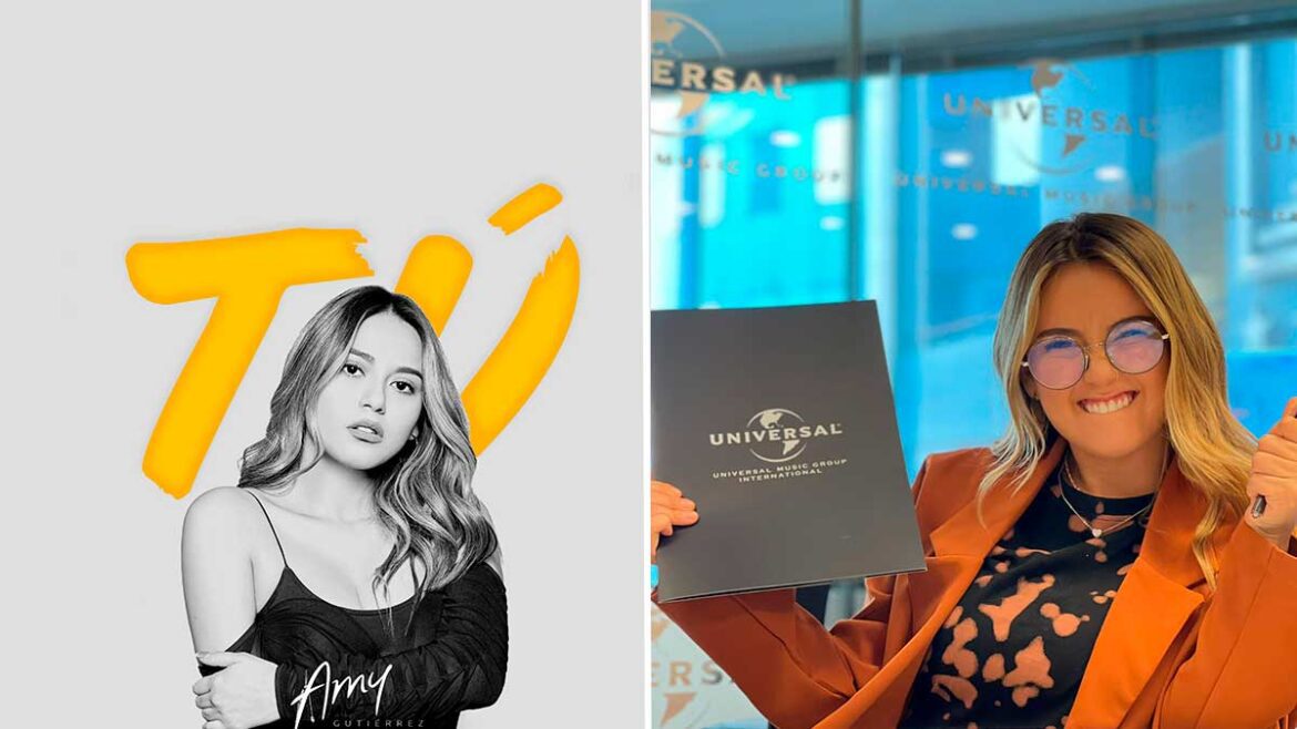 Amy Gutiérrez presenta "Tú", y firma para Universal Music Group