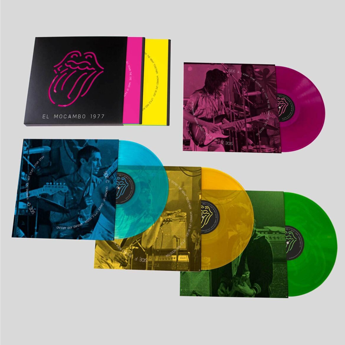 ElMoc 4LP set colouredvinyl