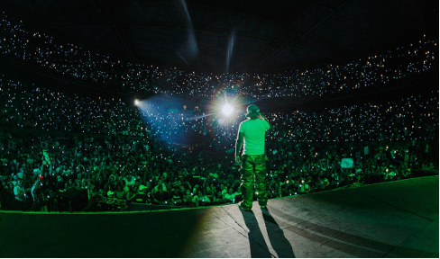 Feid entre los artistas mas escuchados