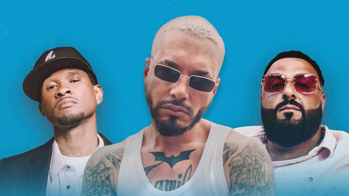J Balvin, Usher y DJ Khaled