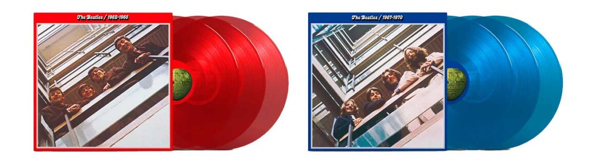 The Red Album y The Blue Album de The Beatles ediciones 2023