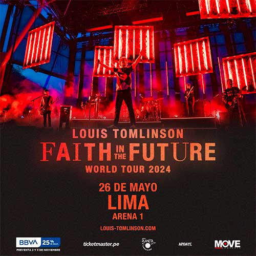 Faith in the Future World Tour LOUIS TOMLINSON en Lima