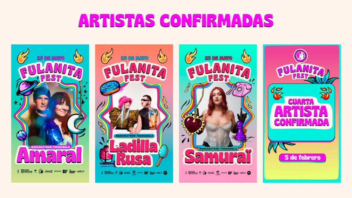 Fulanita Fest 2024 cartel de artistas invitados