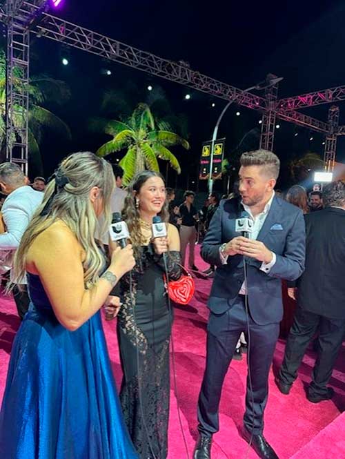 Joaquina en los premios Lo Nuestro