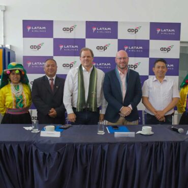 LATAM Airlines Perú Inaugura Vuelos Comerciales a Huaraz. / Foto: Difusión