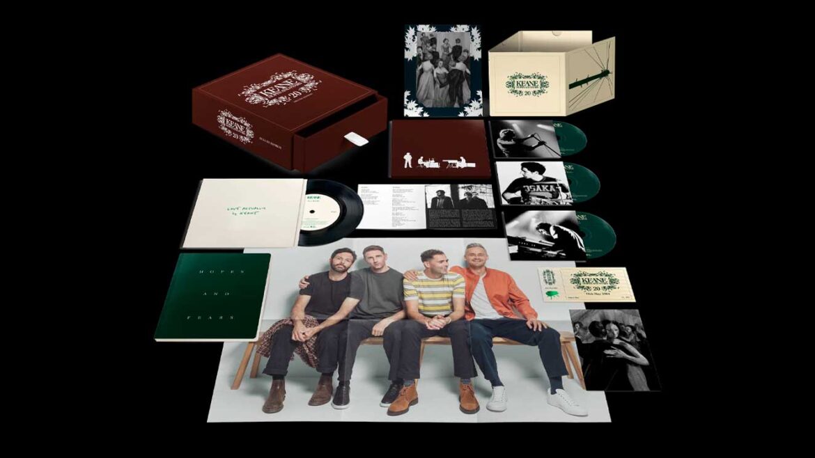 Keane Edicion Remasterizada de Hopes and Fears Celebrando su 20o Aniversario