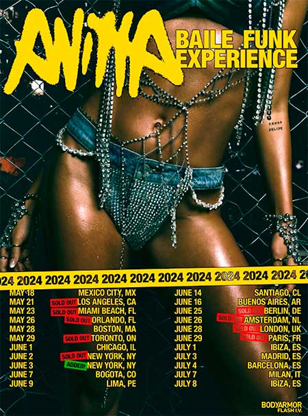 Anitta Baile Funk Experience Tour