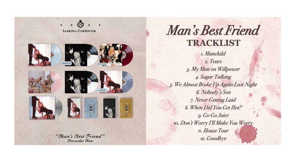 Sabrina Carpenter lanza Man’s Best Friend y anuncia gira por Latinoamérica 2 Mans Best Friend Sabrina Carpenter