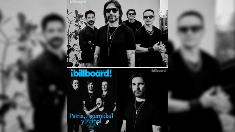 Billboard Portada Juanes, Camilo, Fonseca, Carlos Vivos